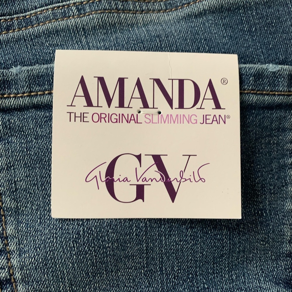 Gloria Vanderbilt Amanda Denim Jeans